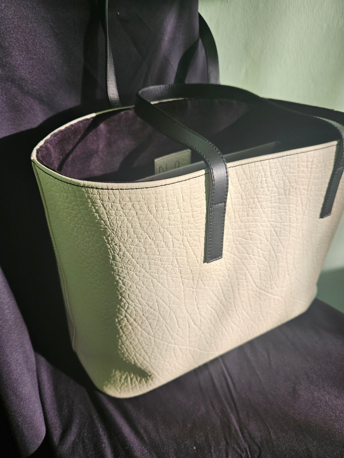 Personalised Made to order Tote Bag 100% Nappa Leather