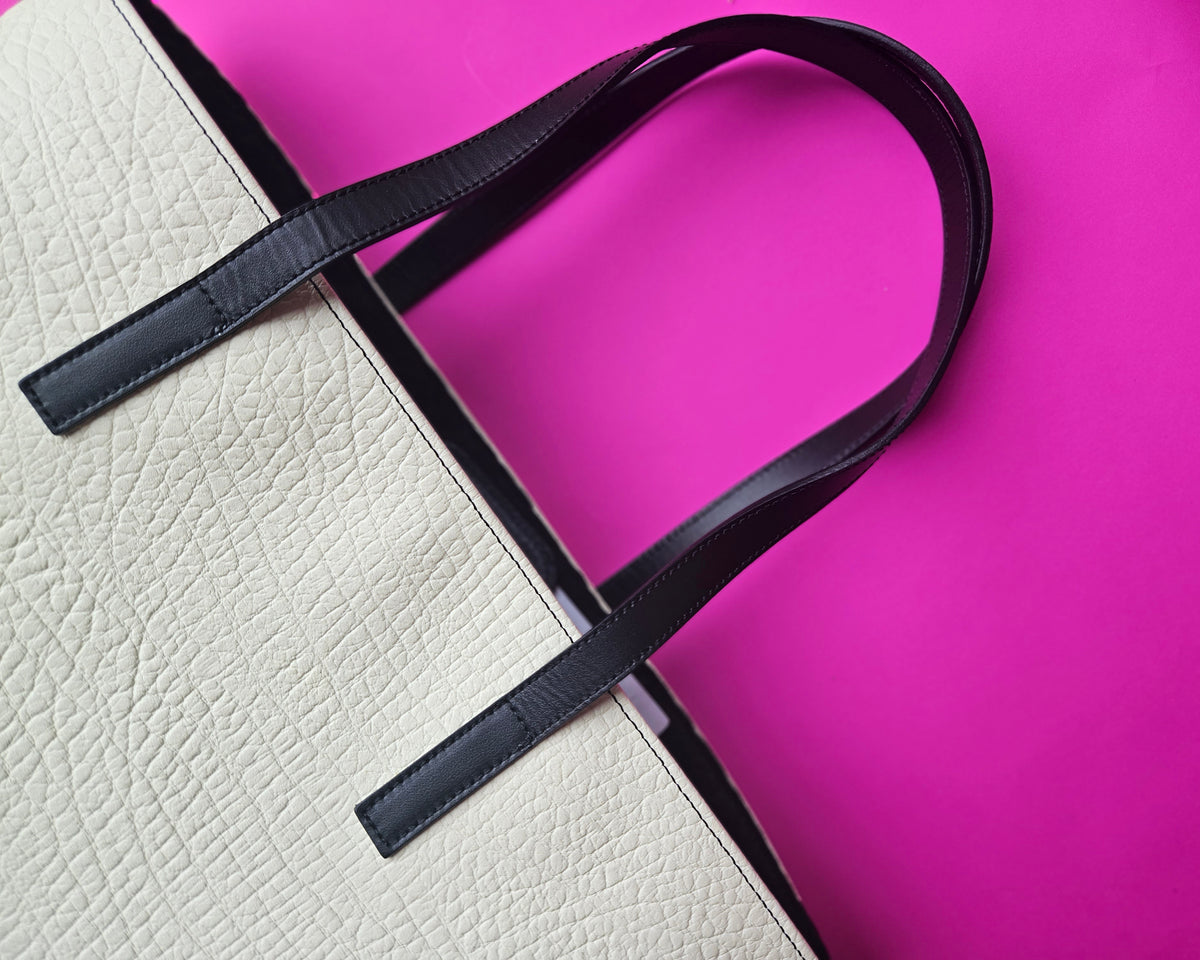 Personalised Made to order Tote Bag 100% Nappa Leather