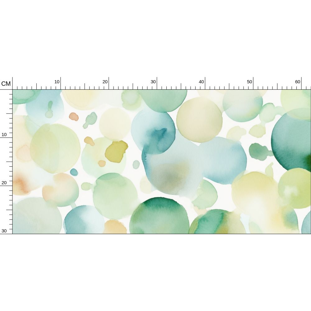 Hand painted effect abstract Repeat Pattern Wallpaper