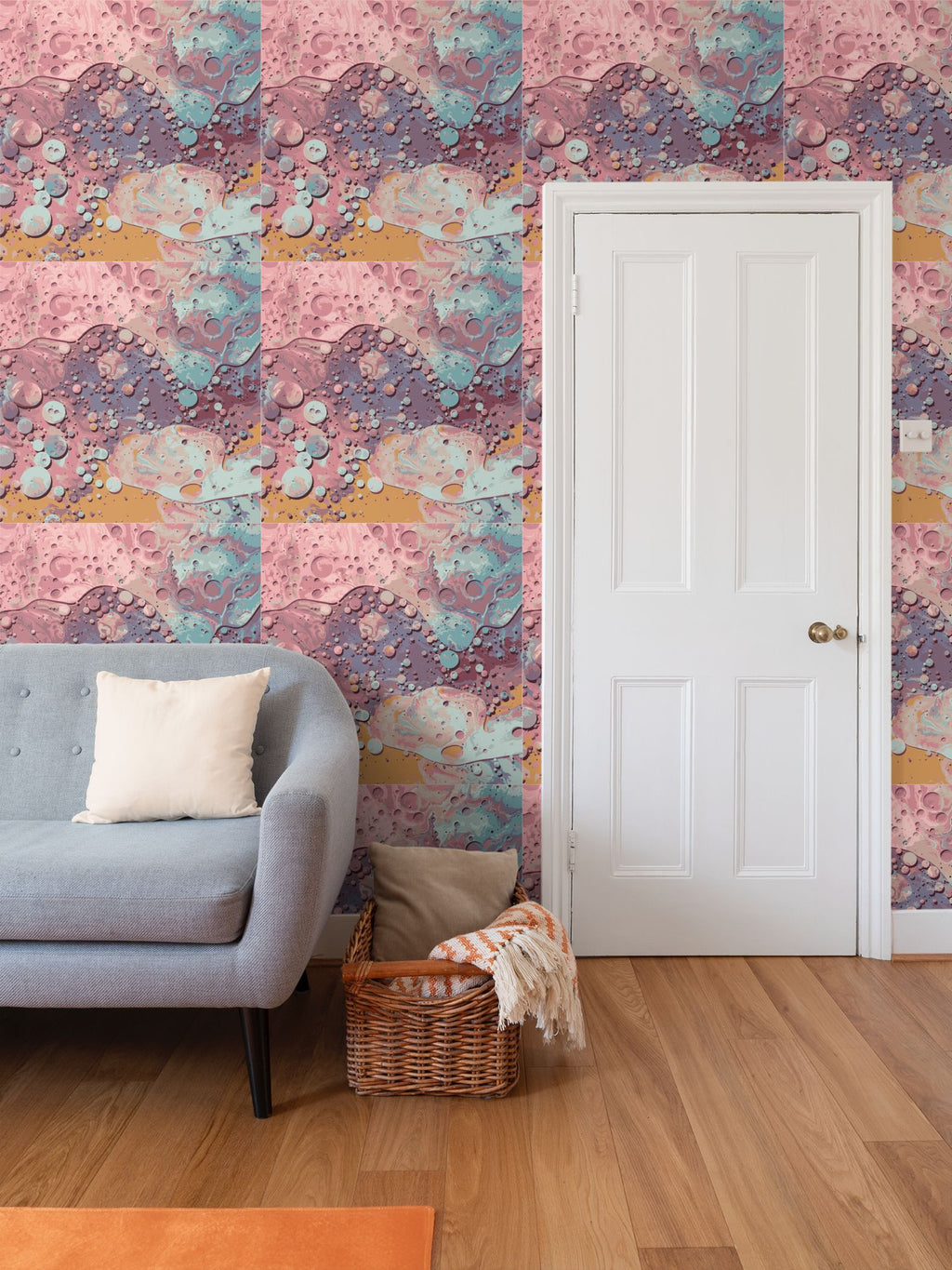 Abstract Repeat Pattern Wallpaper