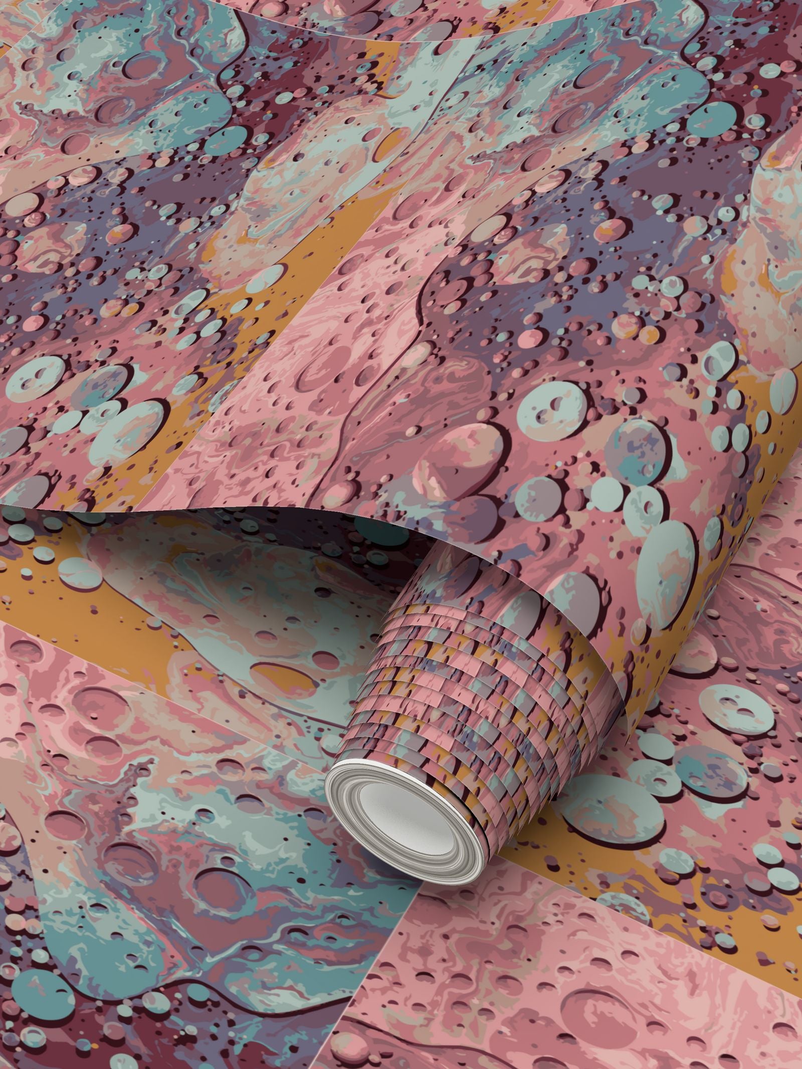 Abstract Repeat Pattern Wallpaper