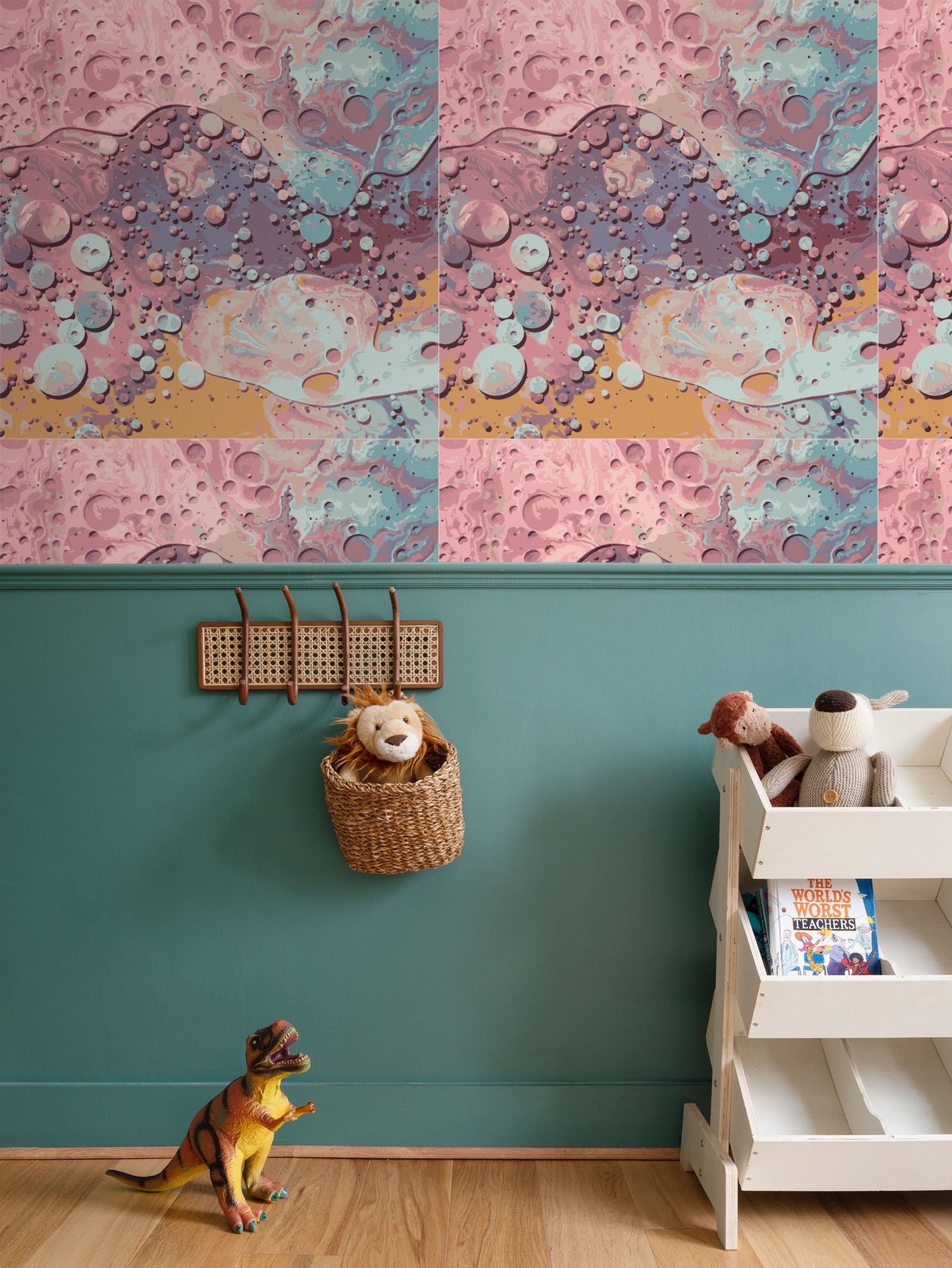 Abstract Repeat Pattern Wallpaper