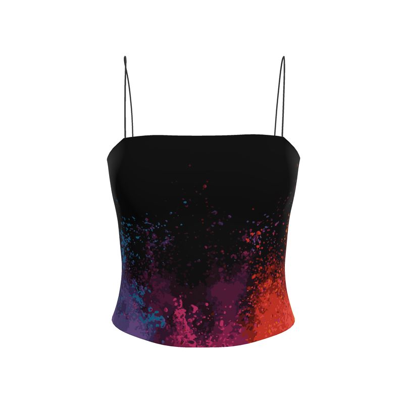 A gift for mum - Ladies Strappy Top Abstract print