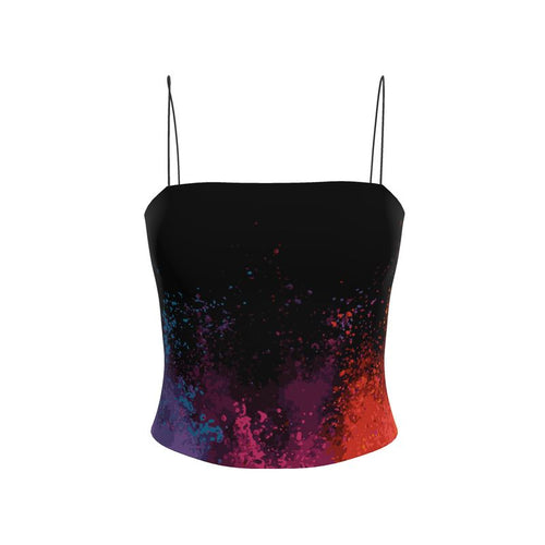 A gift for mum - Ladies Strappy Top Abstract print